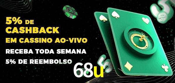 Promoções do cassino ao Vivo 68u